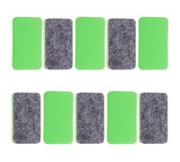 Abaodam 50 Pcs Mini Dry Erase Erasers Green Felt Board Erasers for Teachers Classroom Office Home Use School Board Duster