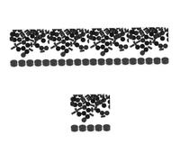 Abaodam 500pcs Acrylic Inlay Dots for Guitar Fretboard Inlay Material for Ukulele Banjo Tone Point Markers Lightweight Fretboard Accessories for Beginners and Practice
