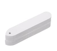 Abaodam 500pcs Garden Plant Labels with Holes Plant Marker Stakes for Succulent Flower Vegetable Garden Signs Reusable Outdoor Decorative