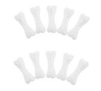 Abaodam 500pcs Mini Plastic Bones Fake Skeleton Props for Halloween Party Decorations Sturdy Lightweight Miniature Bone Models for Crafts Themed Gatherings and Carnival Supplies