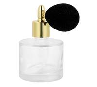 Abaodam 50ml Empty Glass Perfume Bottle Refillable Atomizer Spray with Fine Mist Spray Function, Reusable Vintage Style Sprayer Bottle for Personal Fragrance Use