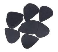 Abaodam 50pcs Black Guitar Picks Celluloid Plastic Blank Plectrums for Acoustic Guitar Strumming Ukulele Accessories