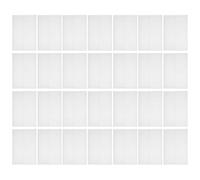 Abaodam 50pcs Blank Envelopes Cards Wrapping Envelopes Lightweight Translucent Tracing Paper Protective Design for Direct Mail and Cards