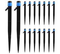 Abaodam 50pcs Blue 18cm Drip Irrigation Spray Nozzles for Fruit Trees and Potted Plants with Uniform Water Distribution and Water Conservation for Small Gardens and Garden Irrigation