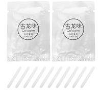 Abaodam 50pcs Car Air Freshener Sticks for Car Vent White Pe Aromatherapy Diffuser Stick with Safe and Reliable Material Space-saving Design