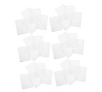 Abaodam 50pcs Clear Hard Card Sleeves PVC Protective Covers for Baseball Game Business Cards with Ultra Clear Laminated Design and Easy to Clean Durable Material