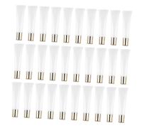 Abaodam 50pcs DIY Lip Balms Tube Empty Squeeze Tubes 15ml Plastic Material Easy to Carry Never Leak for Women Can Be Put into Handbag
