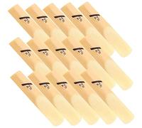 Abaodam 50pcs Eb Saxophone Reeds Alto Sax Reeds Replacement Traditional for Beginner Instrument Accessories Saxophone Part Strength Eb