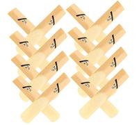 Abaodam 50pcs Eb Saxophone Reeds Alto Sax Reeds Replacements Strength for Beginner Instrument Accessories Saxophone Part