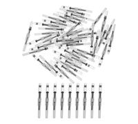 Abaodam 50pcs Fountain Pen Converter Plastic Twist Fill Ink Adapter with Effortless Refilling and Compatibility for Reusable Fountain Pen Ink Refills