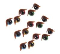 Abaodam 50PCS Large Safety Eyes for Crochet Dolls Plastic Eyeballs with Washers for DIY Stuffed Animals Kawaii Toy Making Accessories for Plush Puppets and Crafts
