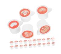 Abaodam 50pcs Miniature Resin Coffee Cups Realistic Tiny Coffee Mugs for Dollhouse Decor Artistic Tableware for DIY Crafts Space-saving Kitchen Accessories Educational and Decorative