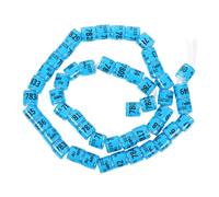 Abaodam 50pcs Pigeon Identification Leg Bands Poultry Foot Rings Secure Fit for Racing and Breeding Foreign Pigeons Compliance with Racing Standards Blue