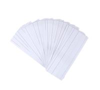 Abaodam 50pcs Ruled Sentence Strips Double-sided Film Writing Lines for School Teaching Aids Alphabet Writing Grammar Practice Classroom and Office Supplies