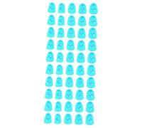 Abaodam 50pcs Silicone Guitar Finger Guards Protectors Covers Caps for Instrument Use Comfortable Fingertip Cover for Guitar Playing