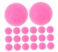 Abaodam 50pcs Table Tennis Balls Plastic for Party Games DIY Crafts Beer Pong Lottery Draws and Training Vibrant Versatile Supplies for Holiday Events and Company Activities