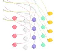 Abaodam 50pcs Tooth Saver Boxes with Lanyard Plastic Organizers for Lost Teeth Keepsake Storage for Boys and Portable Memory Keeper for Birthday Party Favors