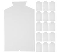 Abaodam 50pcs White Cardboard Shirt Form Inserts Wrinklefree Design and Universal Size, Unique Shirt Folding Board for Garments Packing, Organizing and Laundry, Crisp and Polished Look