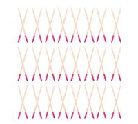 Abaodam 50pcs Wood Sanding Sticks Double-Ended Nail Tools Textured Surface for Manicure and Pedicure, Disposable Cuticle Sticks Suitable for Salon Use on The Go Detailing