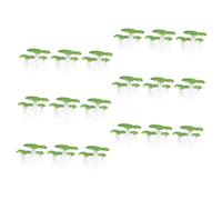 Abaodam 54pcs Artificial Duckweed Decorations for Fish Tank Lifelike Floating Aquarium Plants Vibrant Colors Easy Maintenance Aquatic Ornaments for Fish Tank Decor