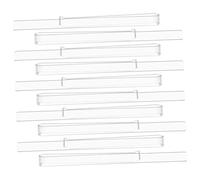 Abaodam 5pairs Acrylic Sheet Music Clips Page Holder Clips for Pianists Musicians Piano Music Sheet Holder