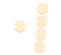 Abaodam 5pcs African Drum Skin Goatskin Replacement round Doumbek Drum Head Skin