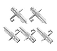 Abaodam 5Pcs Automatic Rabbit Water Feeder Nozzles Stainless Steel Livestock Drinking Tools for Bunny Sustainable Farming Water Conservation