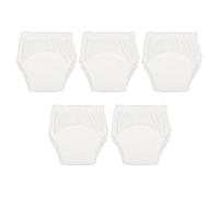 Abaodam 5pcs Baby Potty Training Pants for Toddlers Boys and Girls, Washable Cotton Training Underwear, Breathable Mesh Learning Pants for 9-11kg Infants