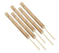 Abaodam 5pcs Bamboo Bird Call Flute Lightweight Portable Natural Musical Instrument for Musicians Imitates Bird Sounds Craftsmanship