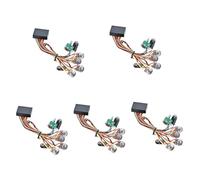 Abaodam 5pcs Bass Guitar Bass Pickup Wiring Harness Professional Guitar Circuit