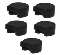 Abaodam 5pcs Black Rubber Clarinet Thumb Rest Cushion for Sore Thumbs Maintains Correct Finger Position Standard for Clarinets