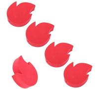 Abaodam 5pcs Car Antenna Decorations Flame Shape Lightweight Eva High Visibility Antenna Ornament for Car Roof Personalization and Parking Lot Identification for Suv Rv Motorcycle