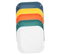 Abaodam 5pcs Cat Bowls Unbreakable Cat Dish for Feeding Durable Pet Food Bowls Easy for Pets Lightweight and Practical Feeding