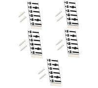 Abaodam 5pcs Classical Guitar Locking Nut String Headless Tuning Part for Enhanced Sound Control Material Lightweight Design for Acoustic and Electric Guitars