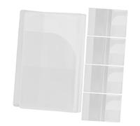 Abaodam 5pcs Clear Passport Cover Protectors Thickened Matte Rainproof Multi-Card Holder Travel Wallet for Credit Id Card Organizer