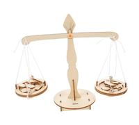 Abaodam 5pcs DIY Science Experiment Kit for Stem Educational Balance Scale Model Early Learning Puzzle for Boys Complete Materials for Creative Invention