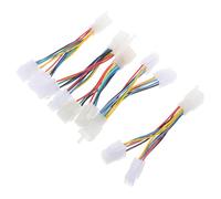 Abaodam 5PCS Electric Bike Motor Adapter Cable Conversion Kit Female Connector for Electric Scooter Accessories Compatible with New National Standard