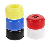 Abaodam 5Pcs Fingerboard Wheels with Bearings High-Speed Finger Skateboard Replacement Parts Multifunctional Sturdy Fingerboard Rollers for Mini Skateboard Repair and Upgrades Suitable