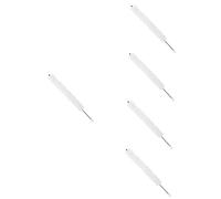 Abaodam 5pcs Flute Cleaning Brush Compact Flute Maintenance Tools Cotton Thread Cleaning Brush for Piccolo Instrument Care Accessories for Musicians and Performers