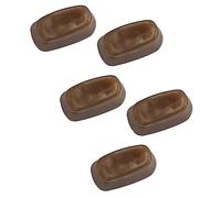 Abaodam 5pcs Flute Tail Parts Tail Glue Brick Large Flute Hole Blocker for Orchestral Instrument Repair
