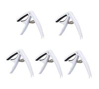 Abaodam 5pcs Guitar Capo for Acoustic Ukulele Replacement Capo Clamp for Guitar Accessories for Practice and Performance