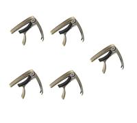 Abaodam 5pcs Guitar Capo Tone Modified Clamp for Classical Acoustic Guitars Portable Pitch Adjuster High Elastic Spring Essential Musical Accessory for Quick Tuning