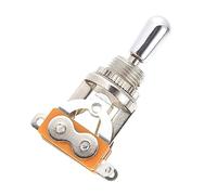 Abaodam 5pcs Guitar Pickup Selector Metal 3-way Toggle Switch for Electric Guitar Accessories Gear