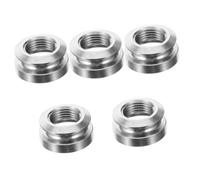 Abaodam 5pcs Guitar Strap Button Replacement for Acoustic Guitars Endpin Accessory for Easy Installation and Secure Connection Fits Thread Finish
