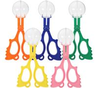 Abaodam 5PCS Handy Scoopers Bug Catcher Set - Kid Tweezers Scissors Bug Tongs catch Clamp Sand Box Toys for Toddlers, Toddler Learning Toys - Colorful