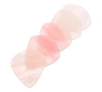 Abaodam 5pcs Heart-shaped Resin Guitar Picks for Acoustic Bass Ukulele Unique Guitar Picks as Accessory for Stage Performance and Daily Practice