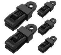 Abaodam 5pcs Heavy Duty Tarp Clips Sturdy Tent Clamps for Easy Setup Versatile Attachment for Camping Tarps and Awnings for Outdoor Use