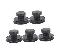 Abaodam 5pcs High-grade Rubber Lifter Bowl Suction Tool for Singing Bowl Portable Tibetan Sound Handle