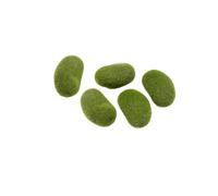 Abaodam 5pcs Imitation Moss Rocks Artificial Green Balls Bonsai Decoration Covered Stones for Micro Landscape DIY Crafting and Floral Arranging
