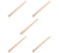 Abaodam 5pcs Maple Electric Guitar Neck Frets Guitar Fingerboard Replacement for Folk Acoustic